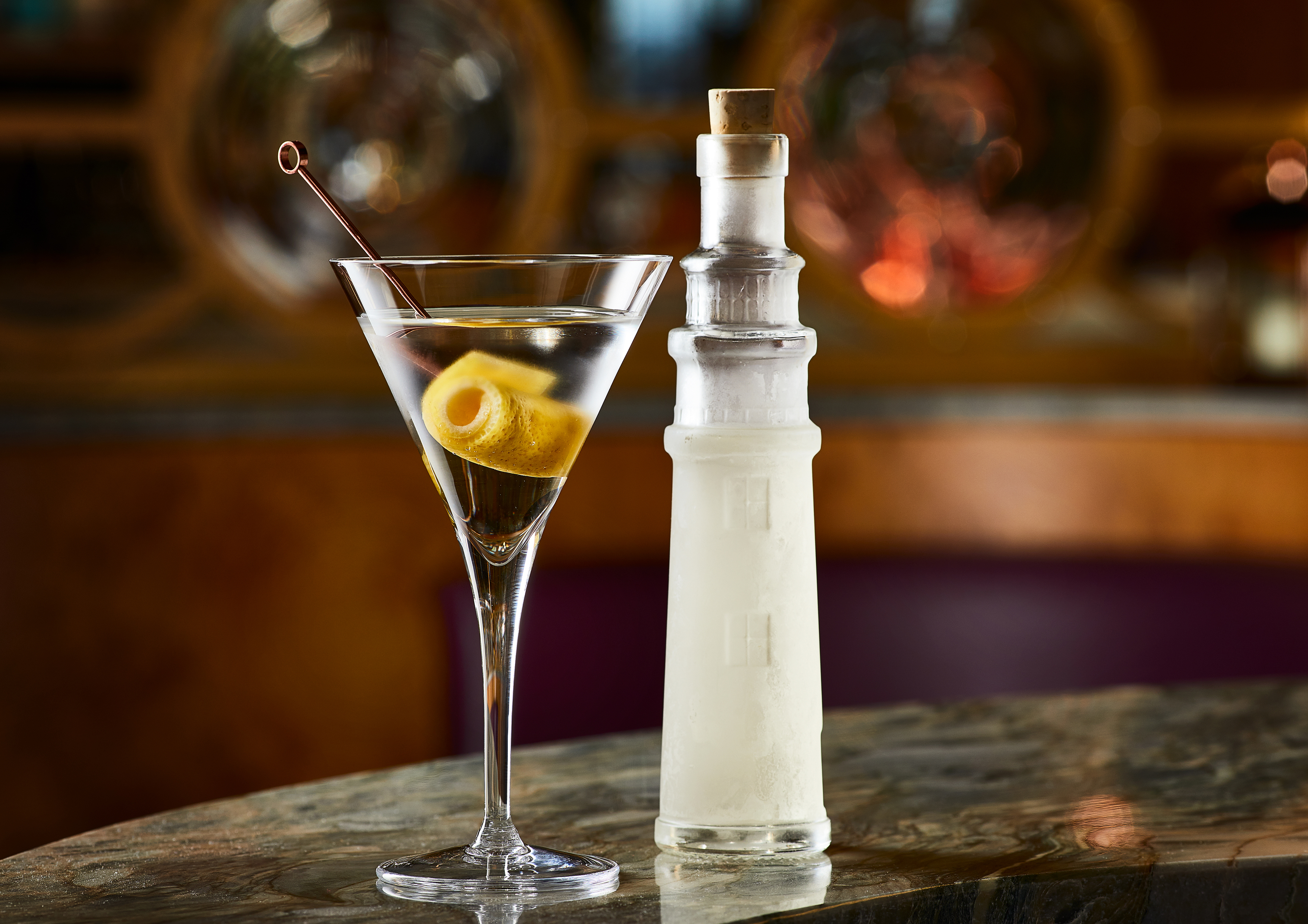 Cocktail Lighthouse Martini.